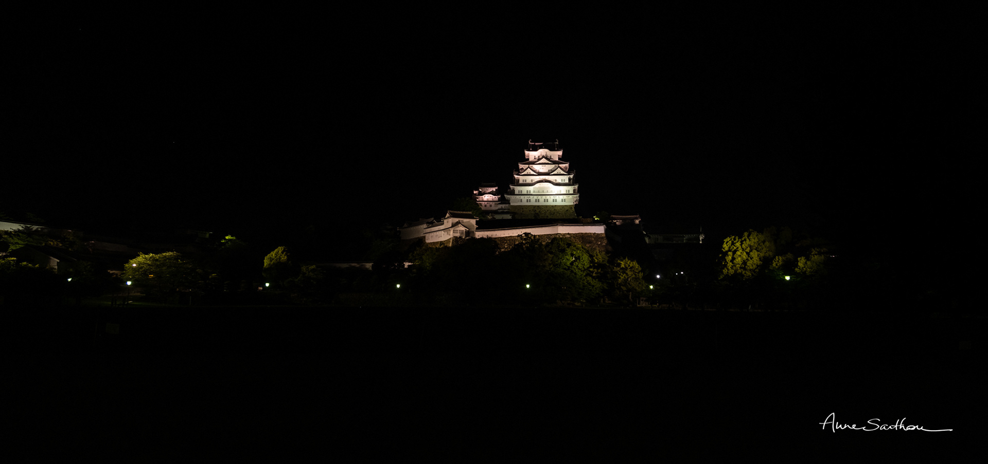 Le château dans la nuit