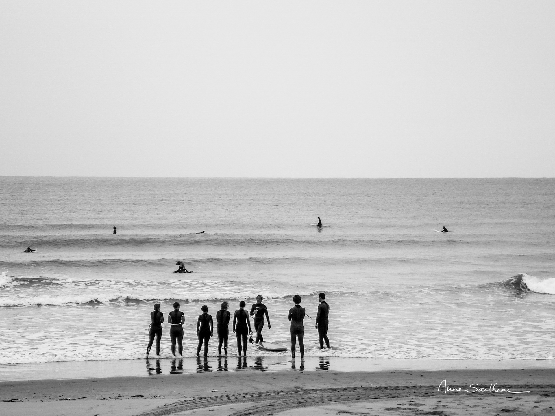 Le cours de surf