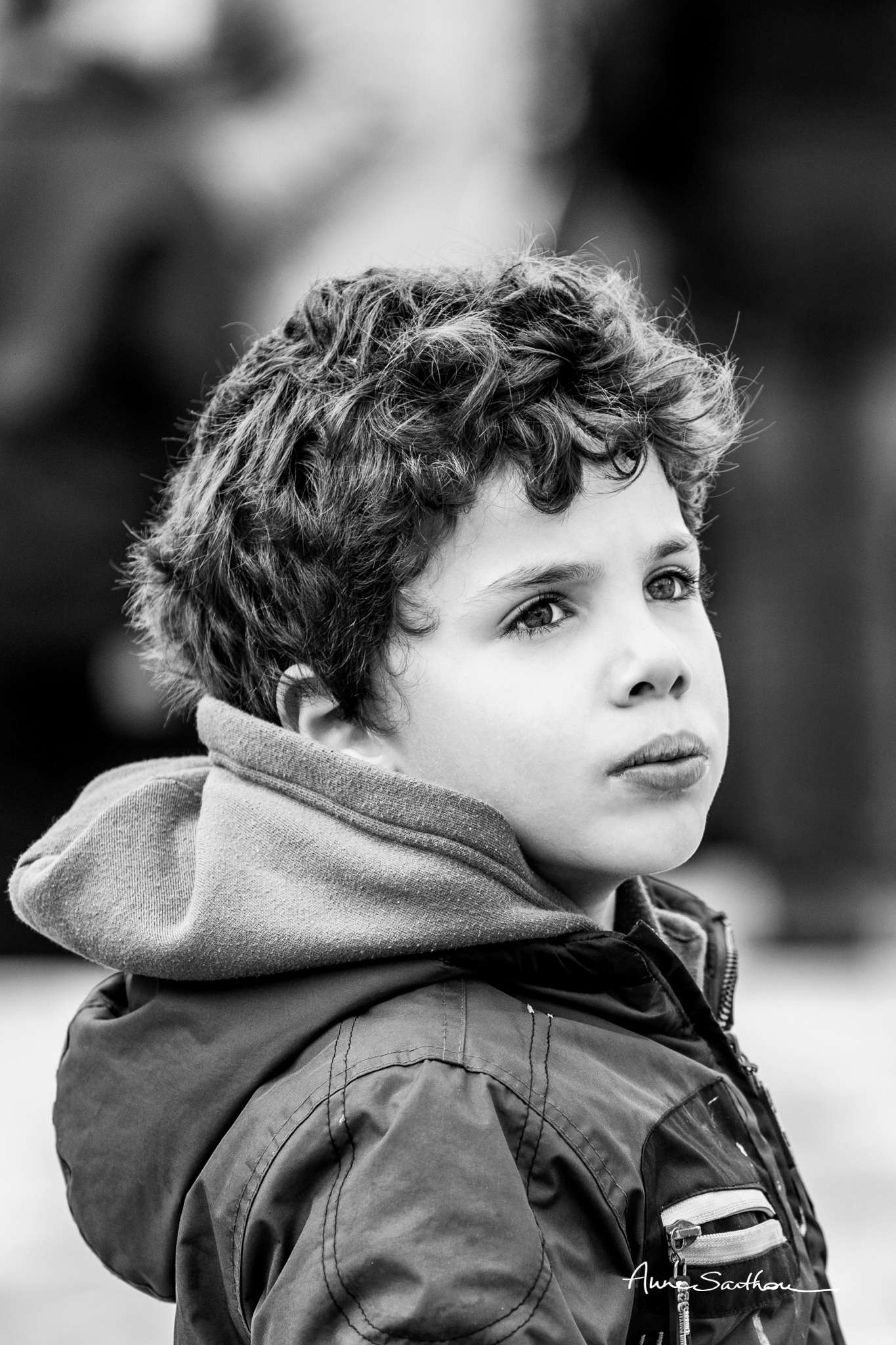 Le regard du garçon