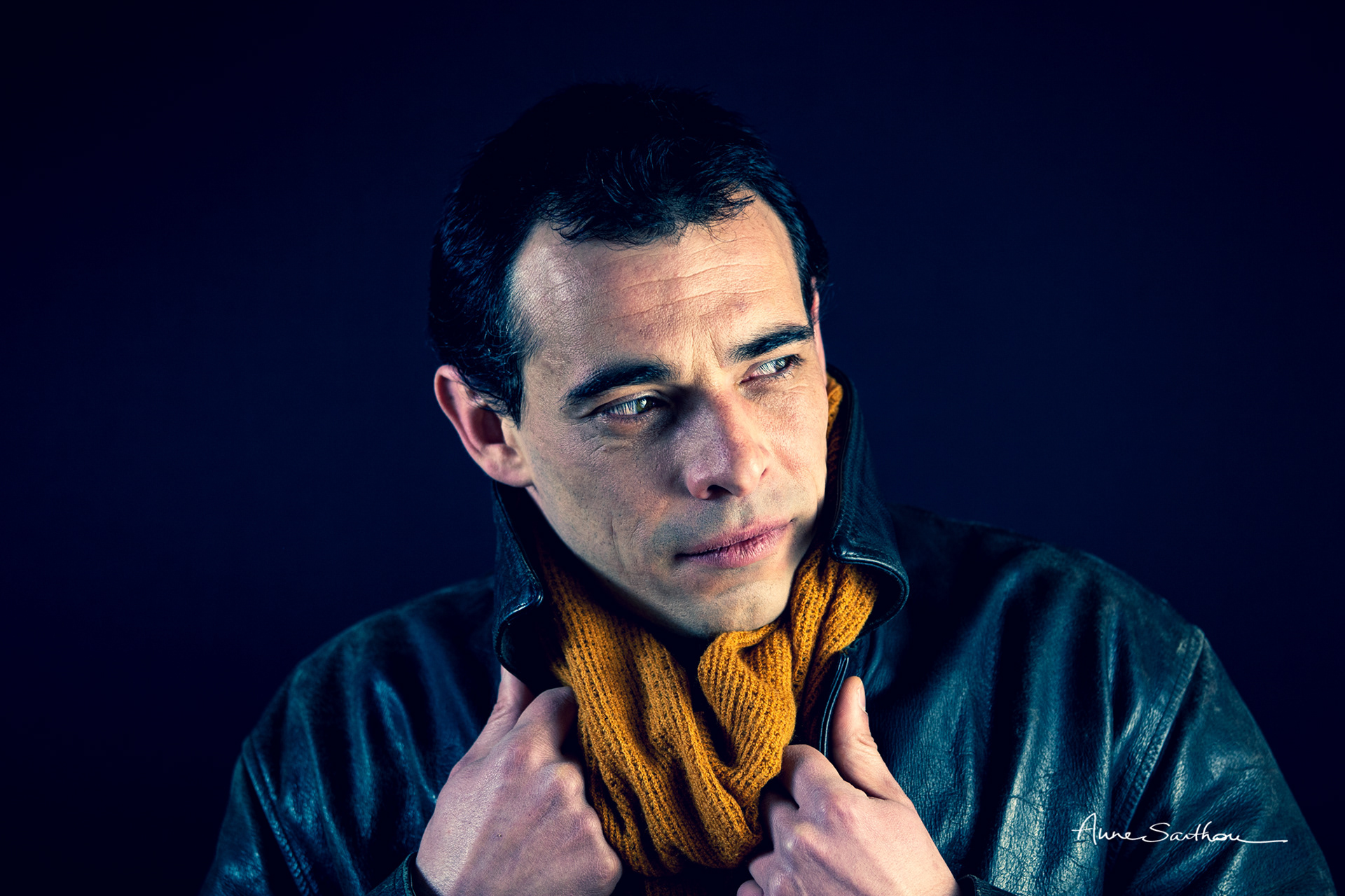 Christophe H. et son cuir