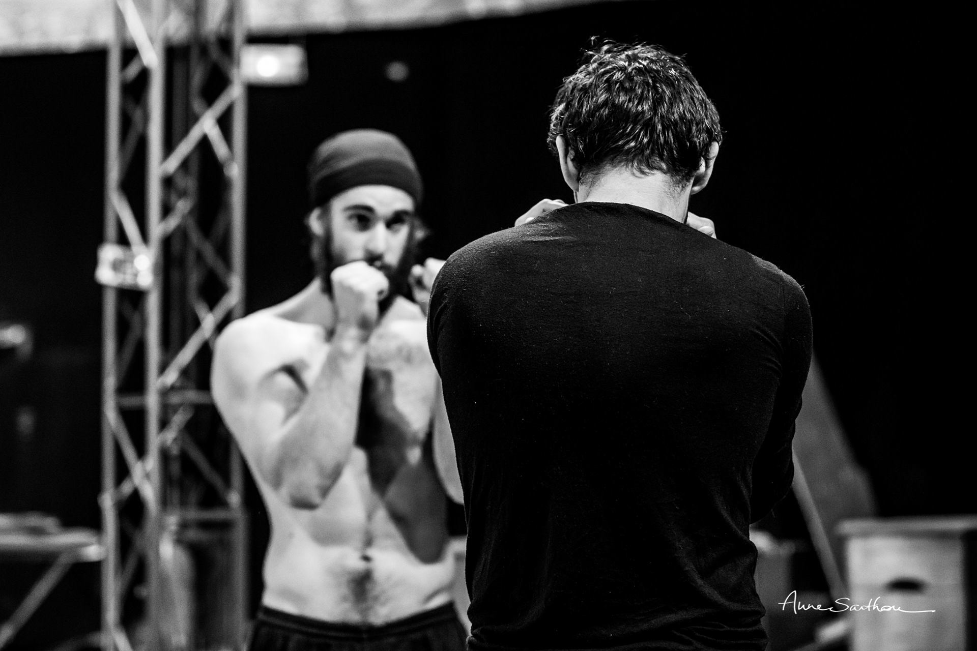 La position du boxeur
