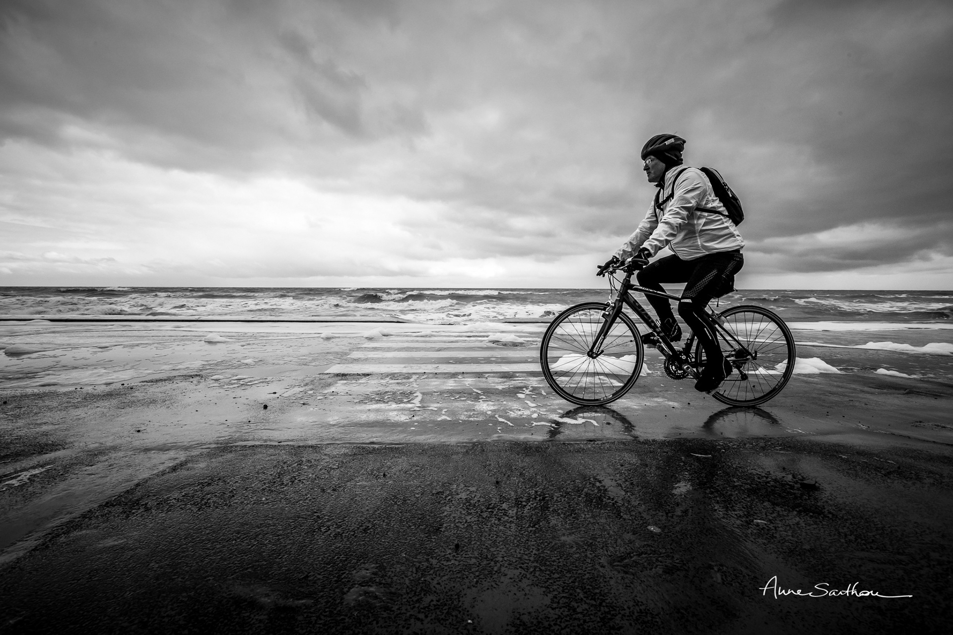 Vélo dans l'eau