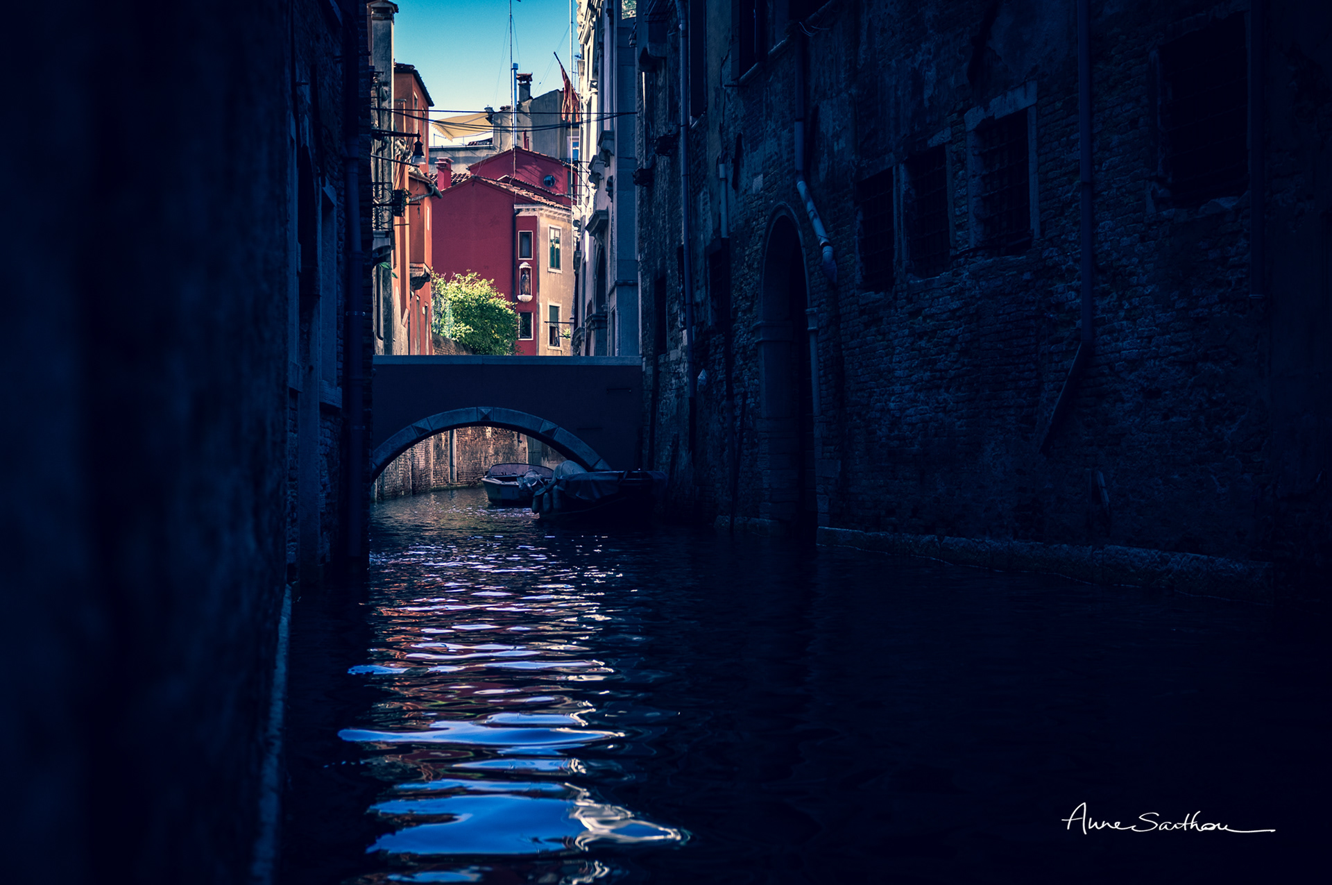 Ruelle ruisselle (Venise, Italie)