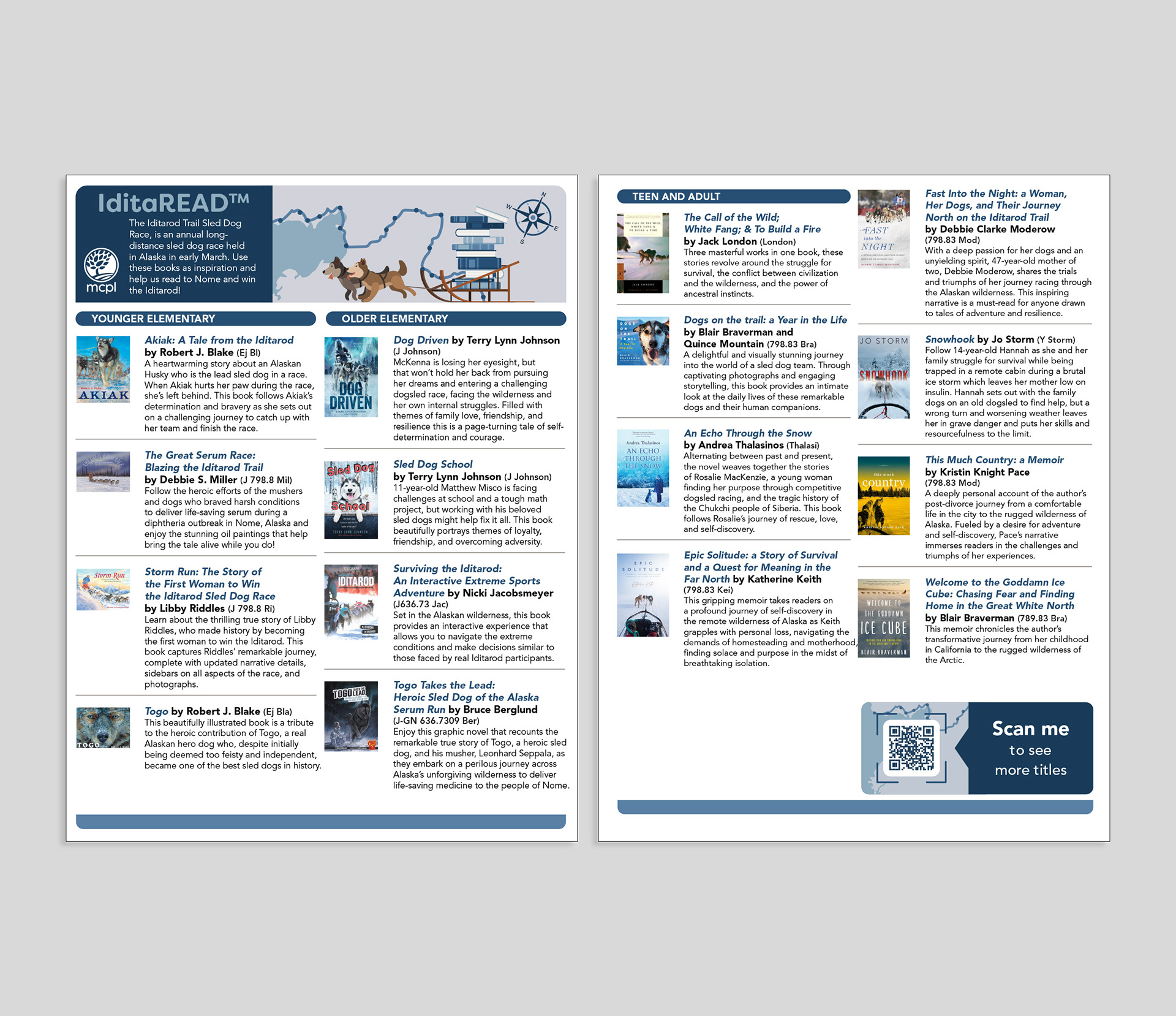 Iditaread™ Booklist