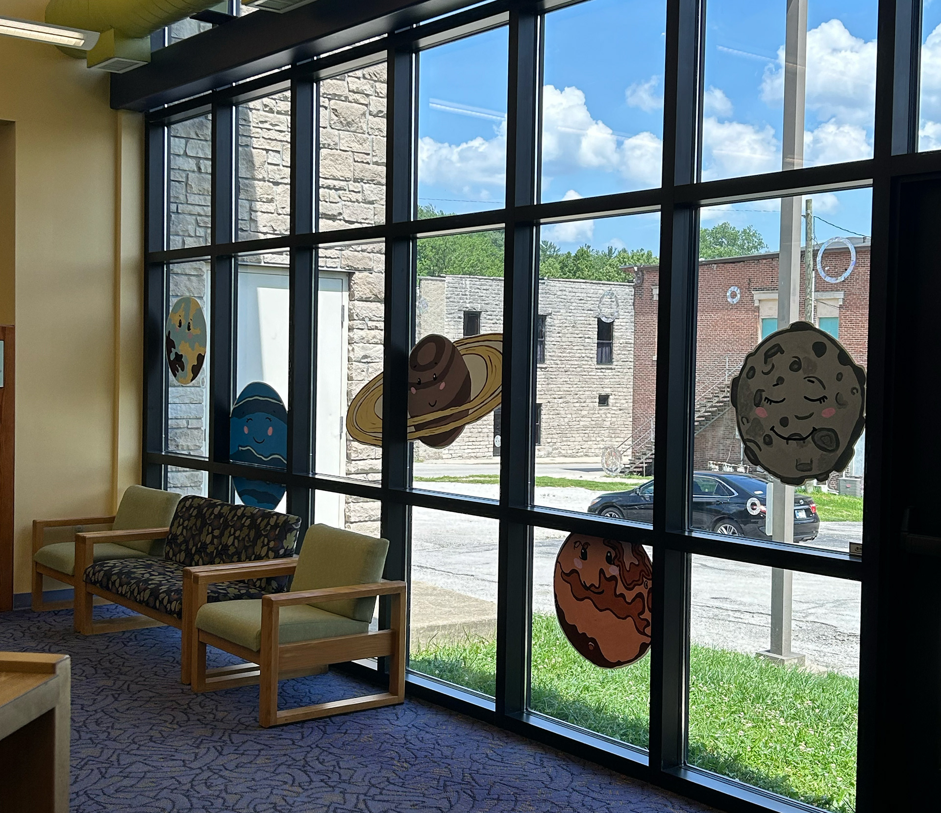 Window Painting (Ellettsville Branch)