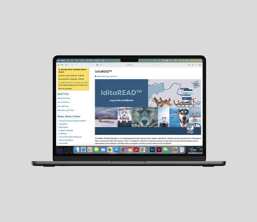 Iditaread™ Online Booklist