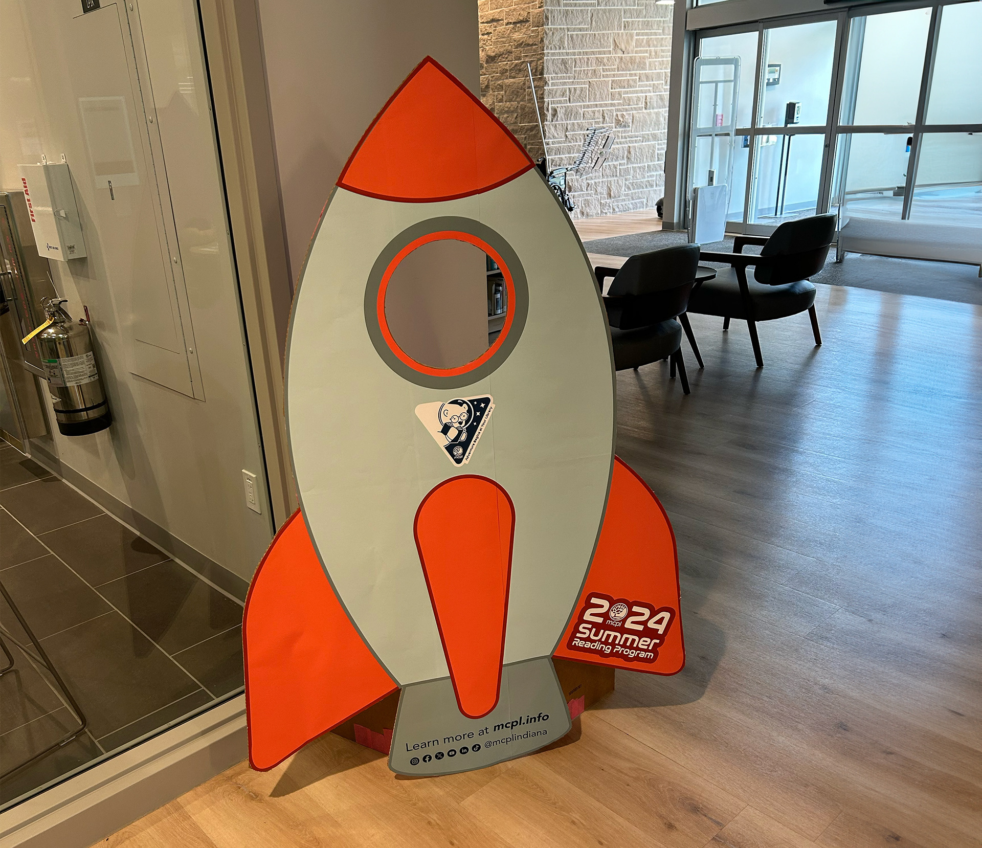 Children's Cardboard Rocket Ship Cut Out