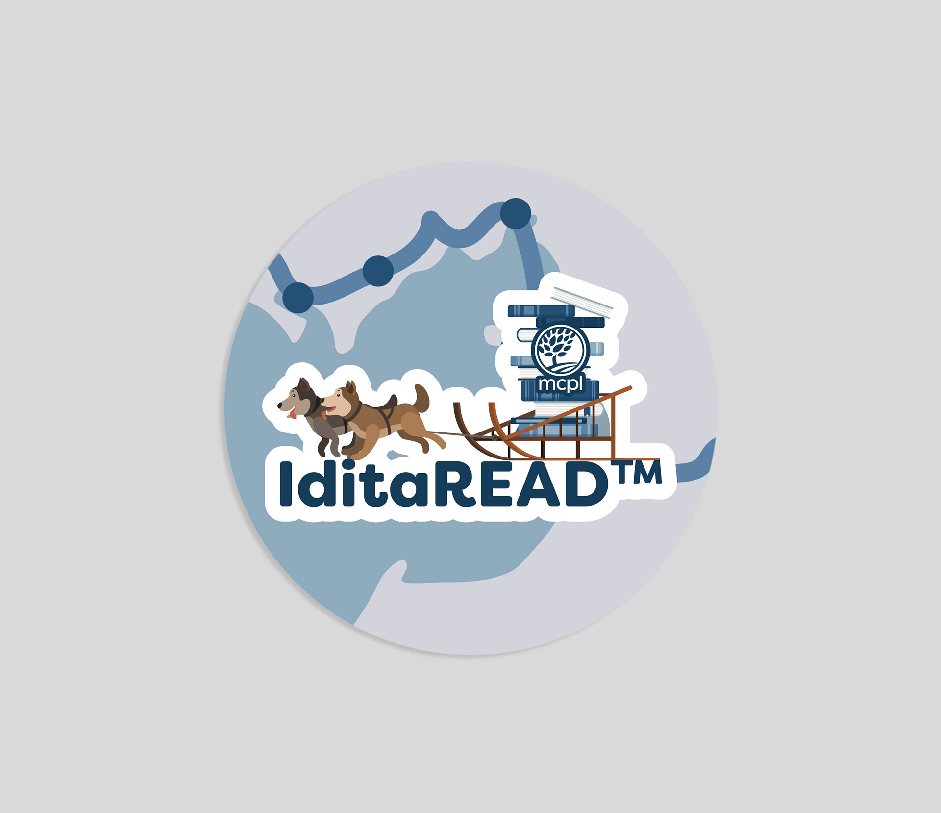 Iditaread™ Sticker