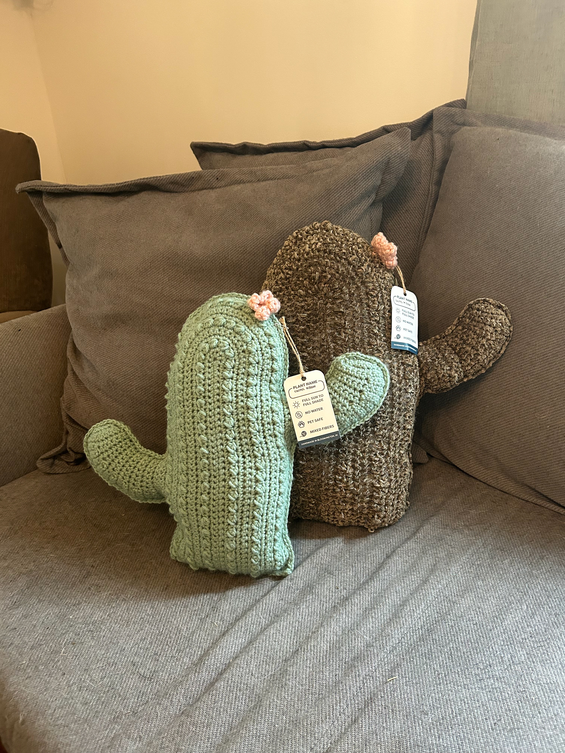 Crochet Cacti Pillows