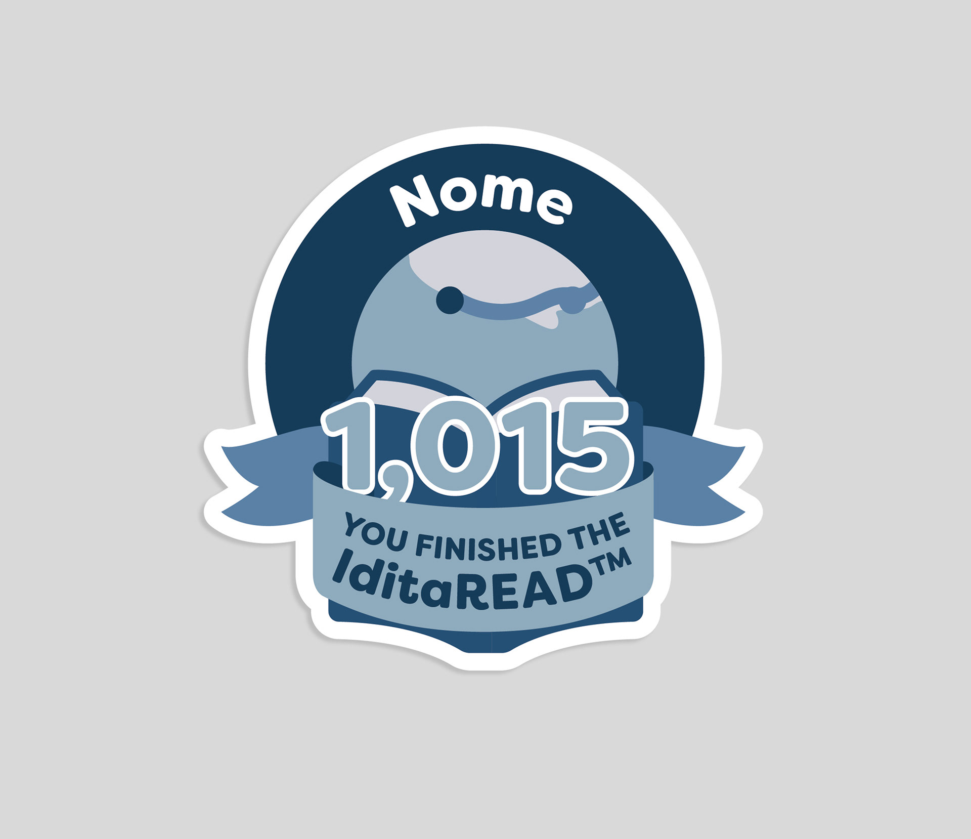 Iditaread™ Badge