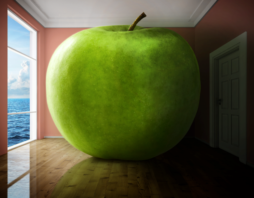 rene magritte apple