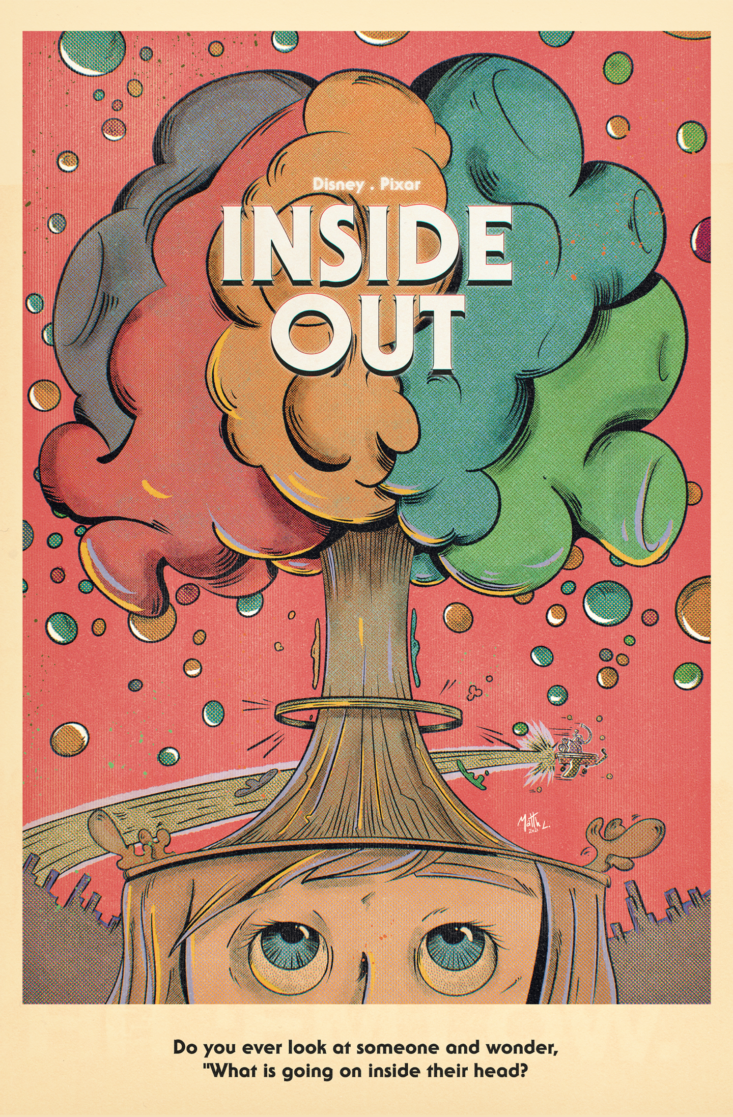 disney pixar inside out poster