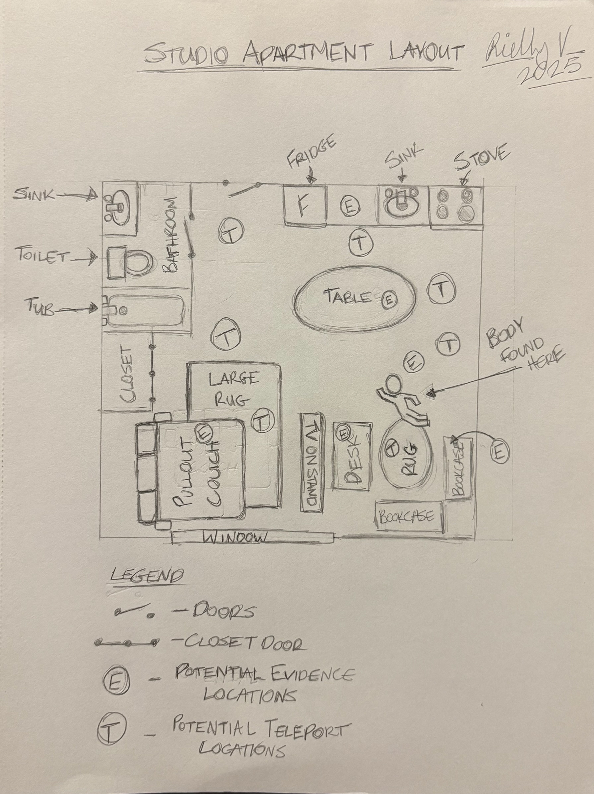 Rough Level Design Concept Art