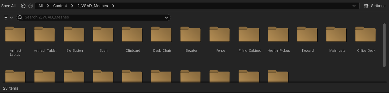 File Structure Meshes