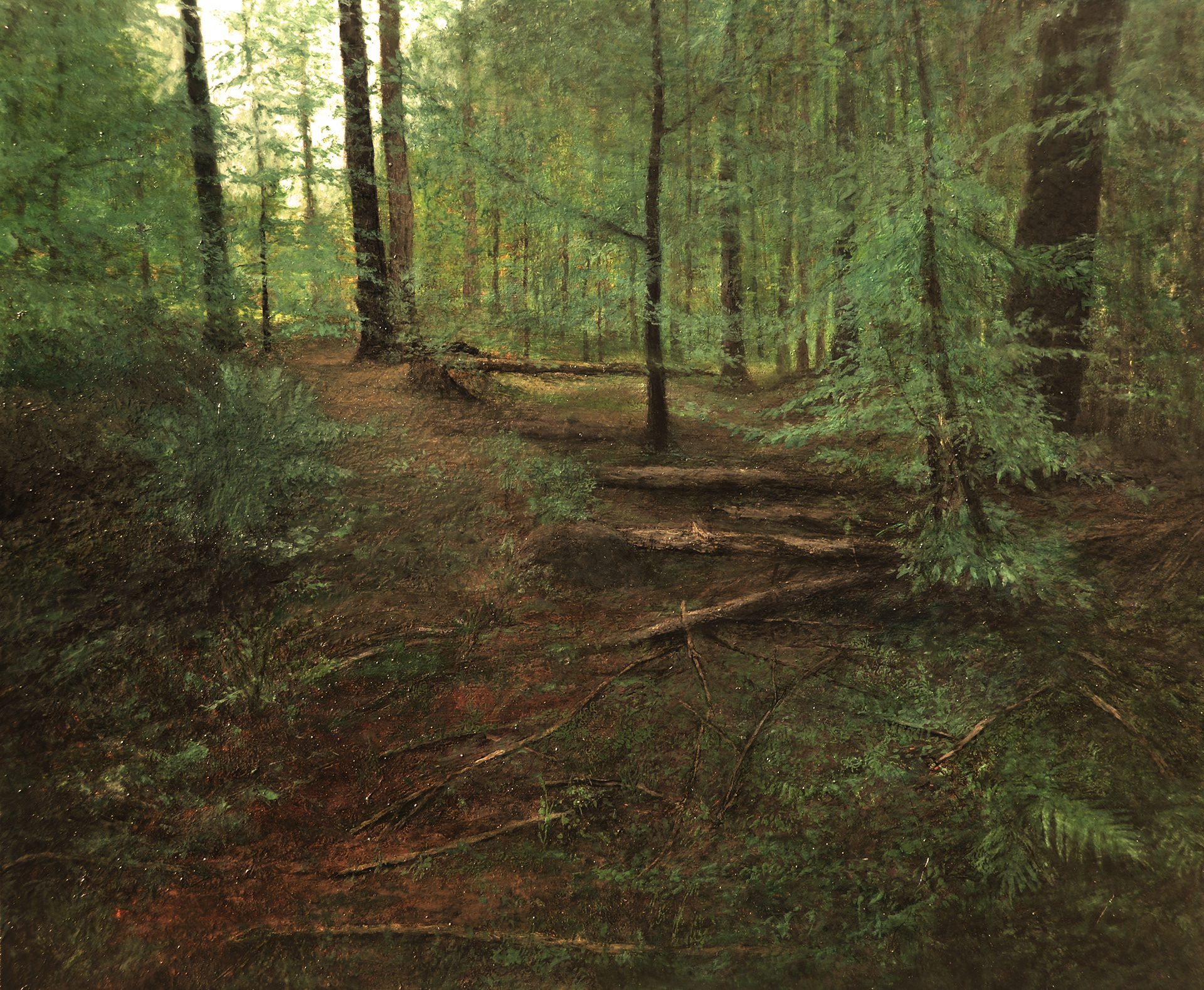 Maliník-2020-42x35-oil on cardboard - sold