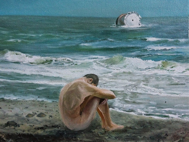 Adam-oil on canvas-31x20-2010-sold