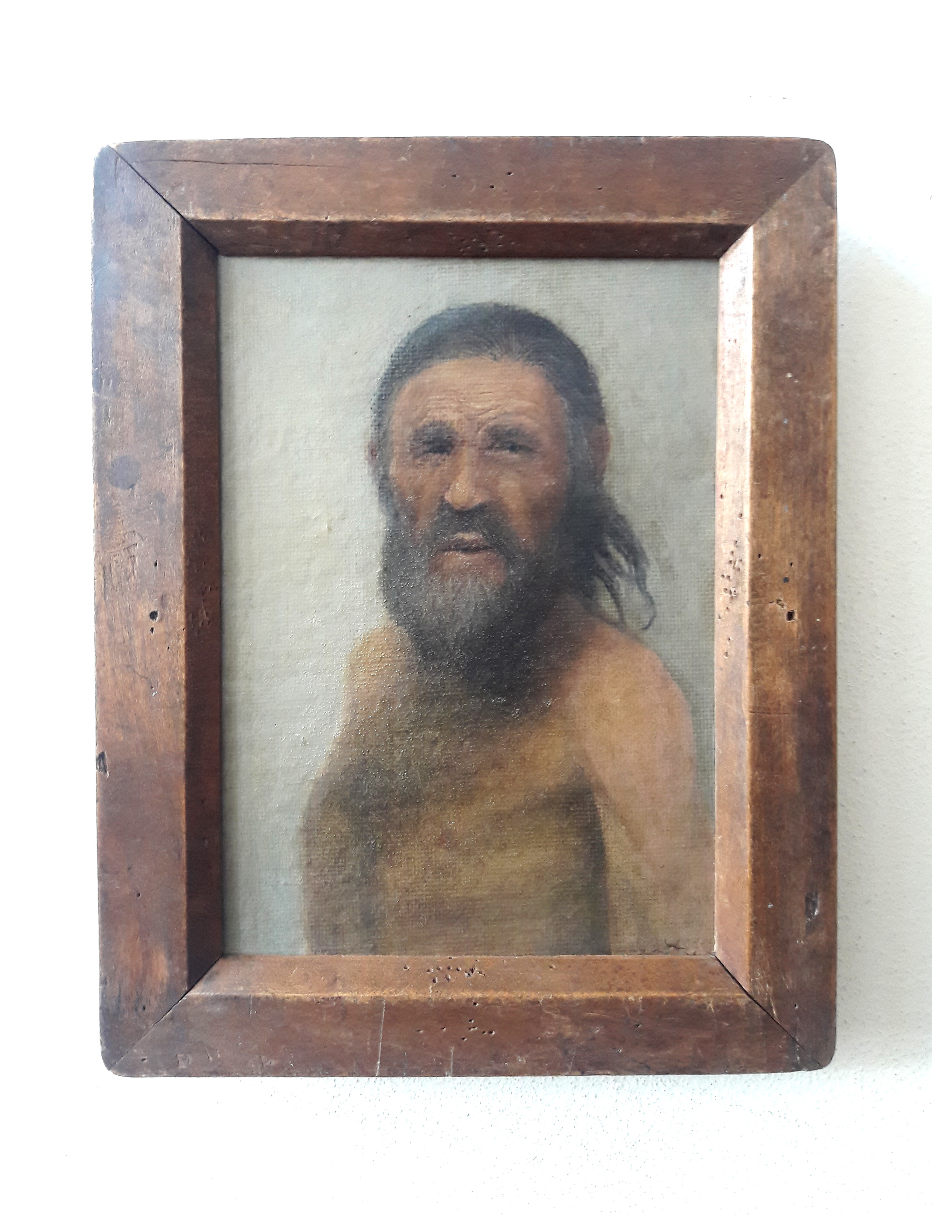 Ötzi-oil on panel-16,5x12-2020-sold