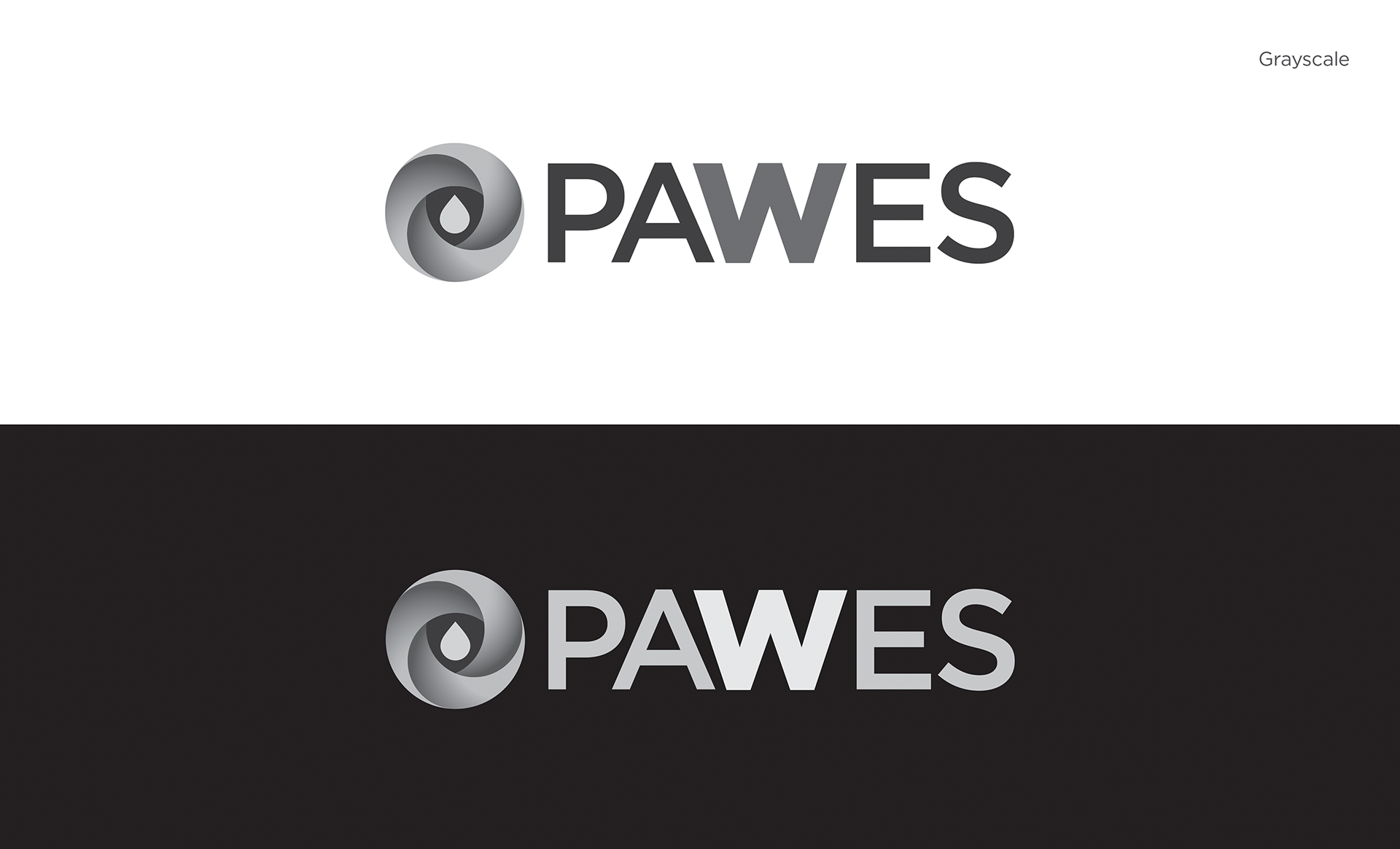 Protecting and Advancing Water-Energy-Environment and Sustainability (PAWES) Water Protection Design Grayscale