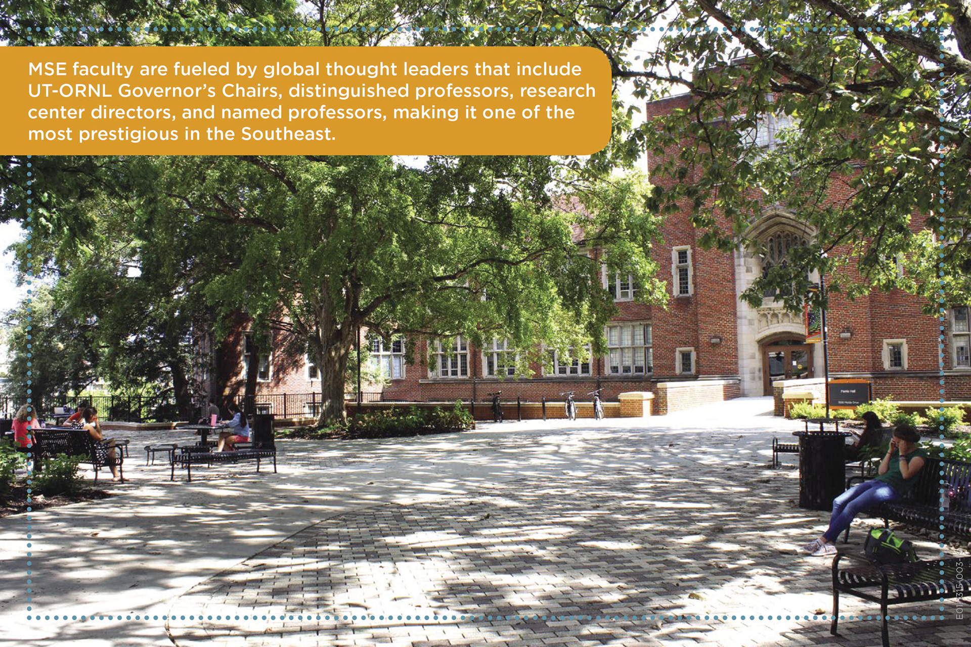 Material Science & Engineering Recruitment Packet Postcard Example