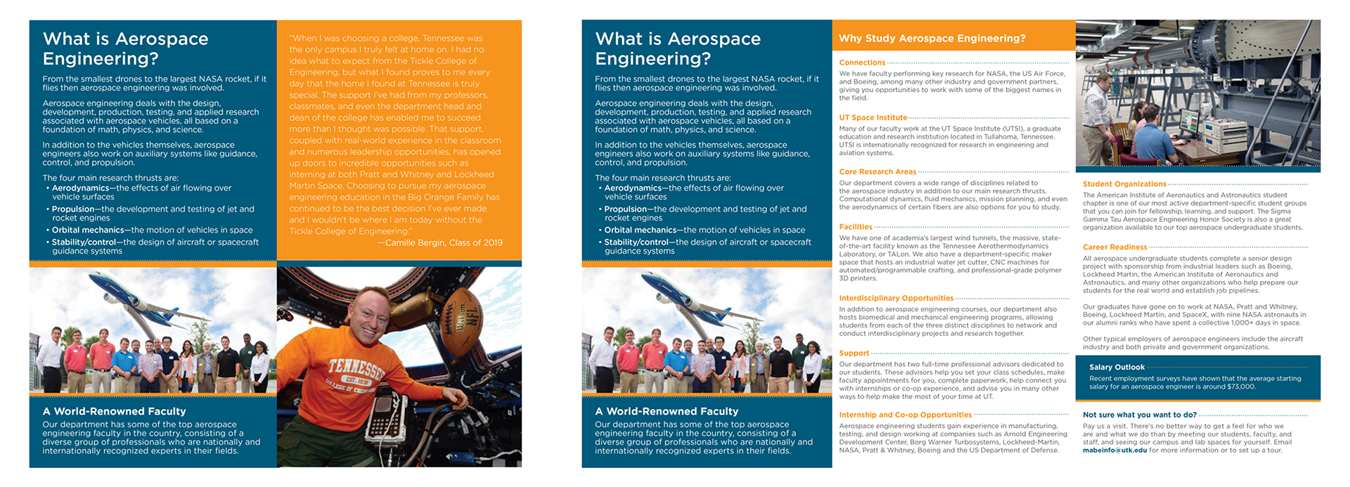 Aerospace Engineering Brochure