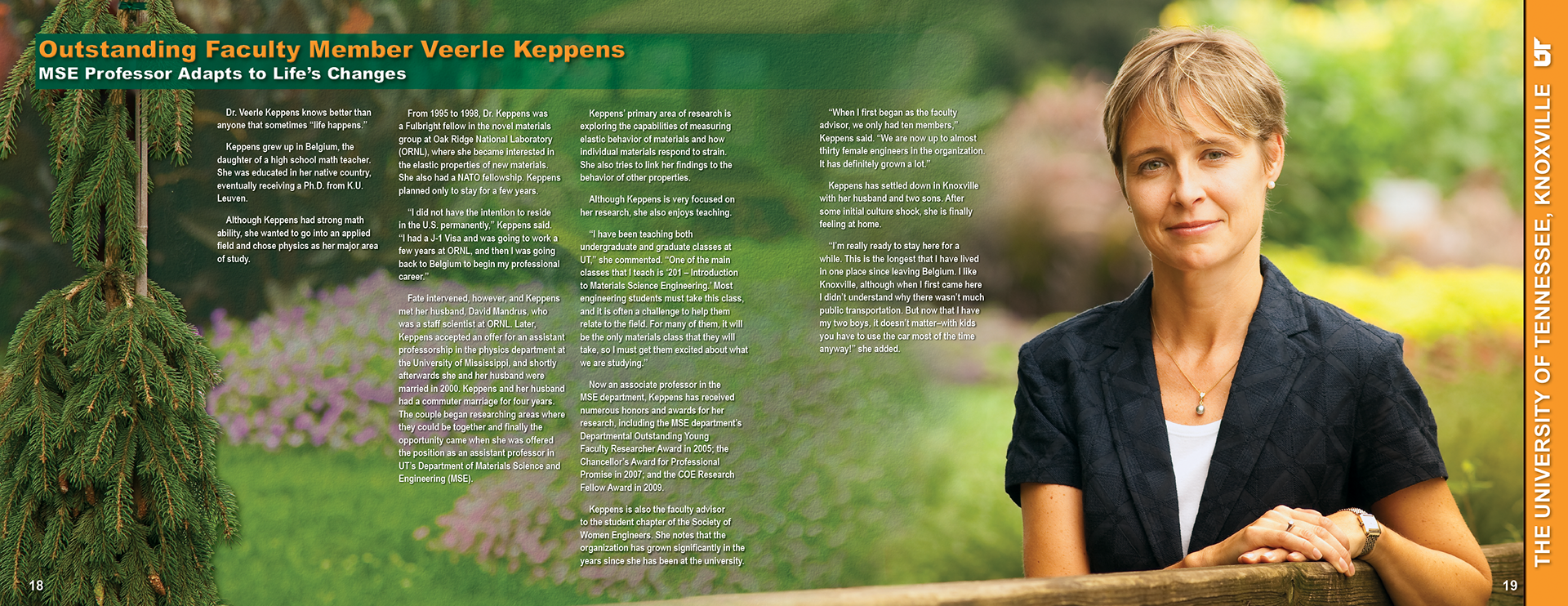 University of Tennessee College of Engineering Annual Report 2009. p18-19