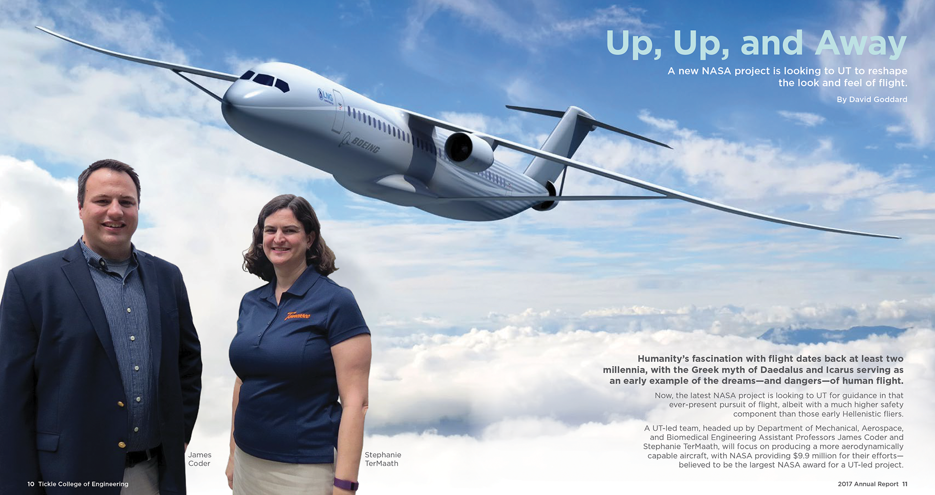 University of Tennessee Tickle College of Engineering 2017 Annual Report. p 10-11