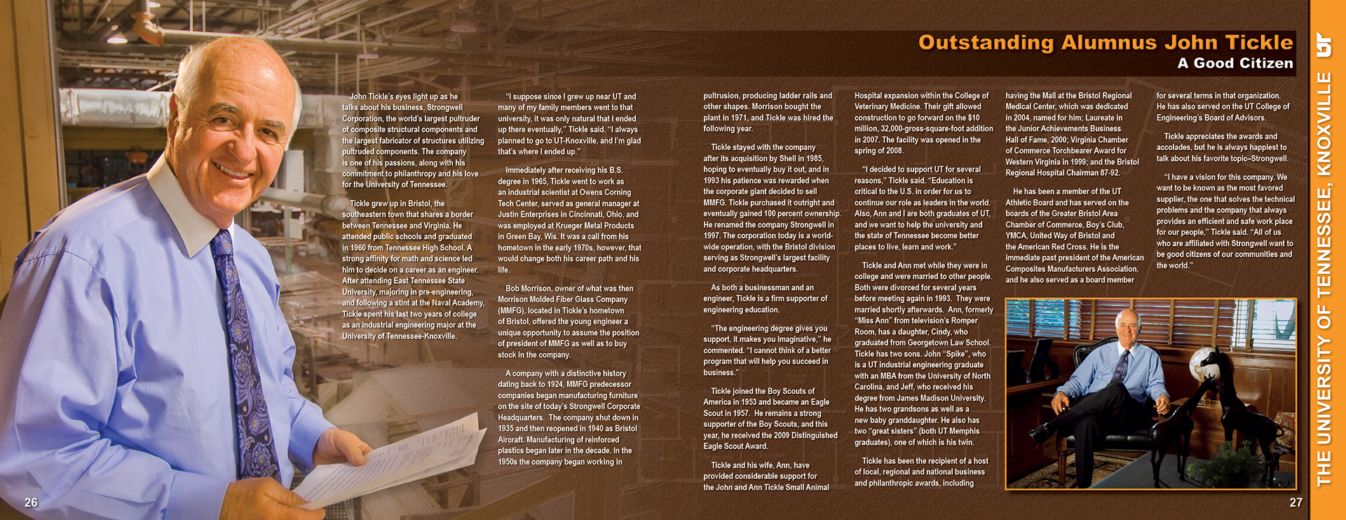 University of Tennessee College of Engineering Annual Report 2009. p26-27