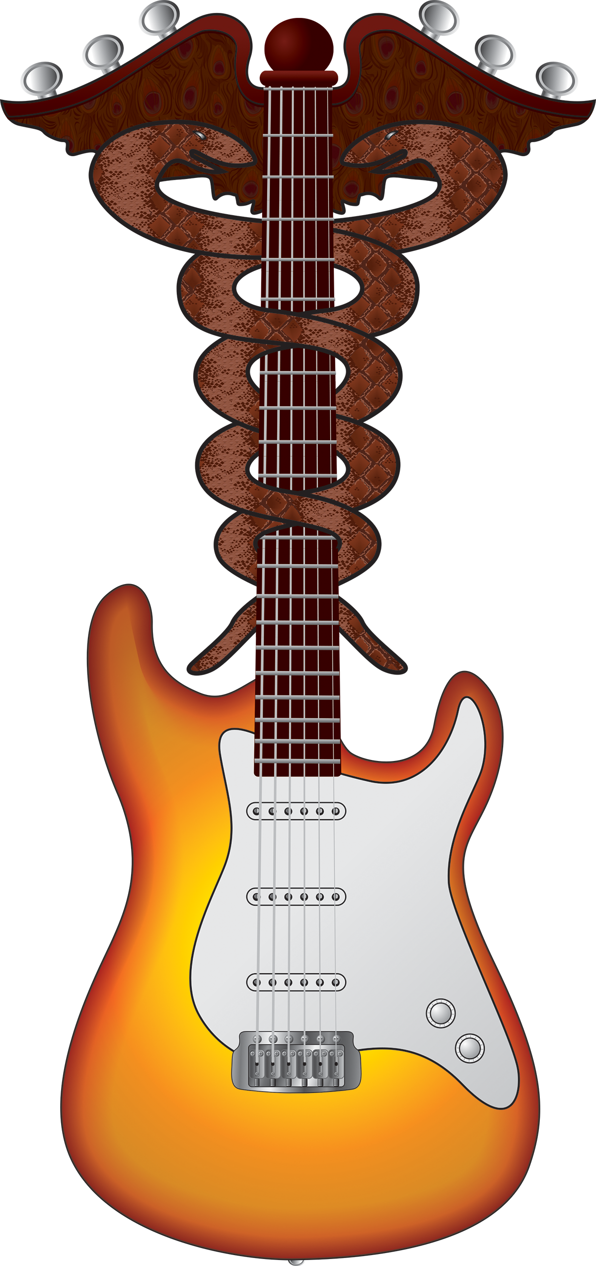 Illustration for Docs that Rock Poster