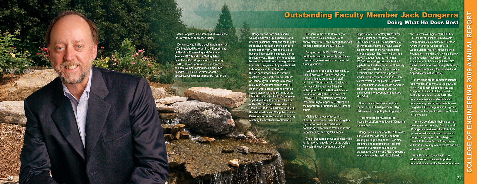 University of Tennessee College of Engineering Annual Report 2009. p20-21