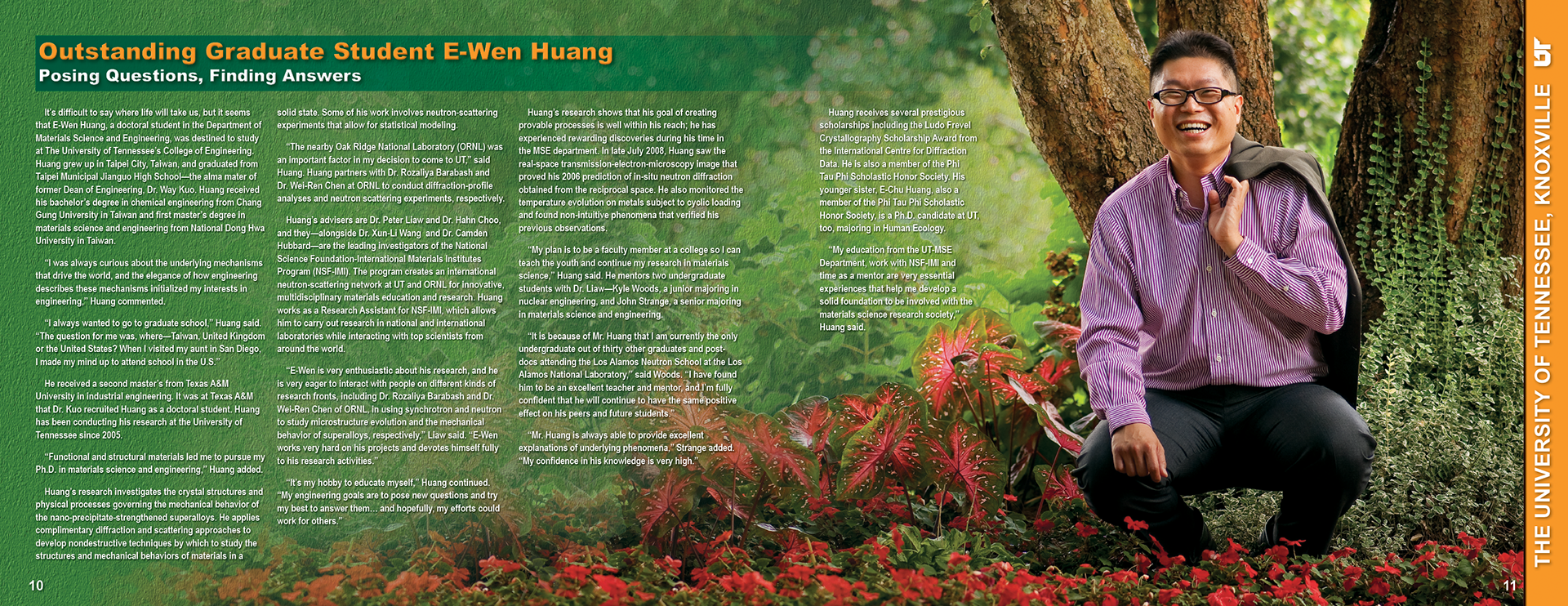 University of Tennessee College of Engineering Annual Report 2009. p10-11