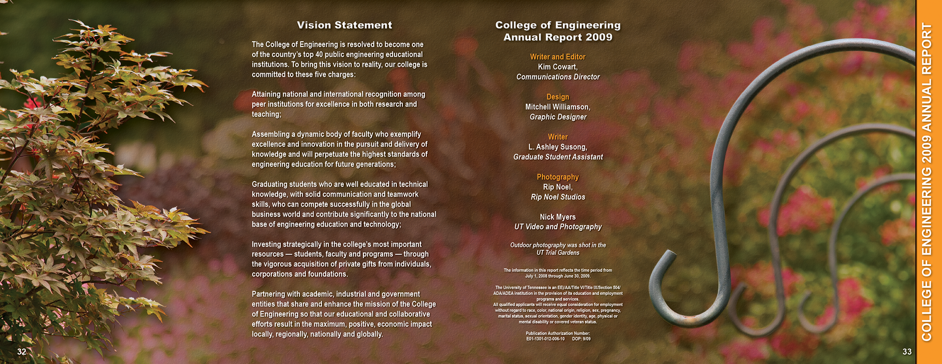 University of Tennessee College of Engineering Annual Report 2009. p32-33