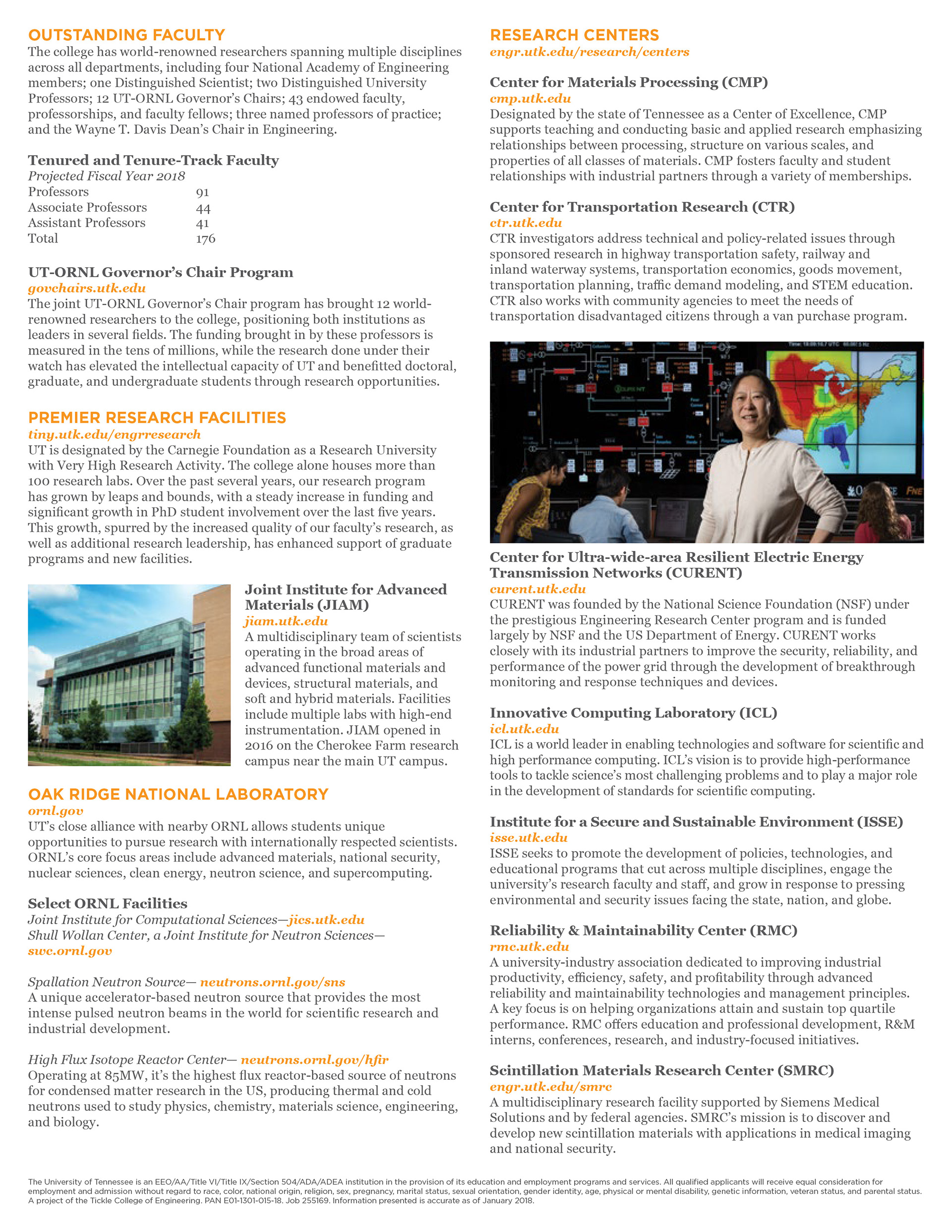 TCOE Graduate Program Fact Sheet B