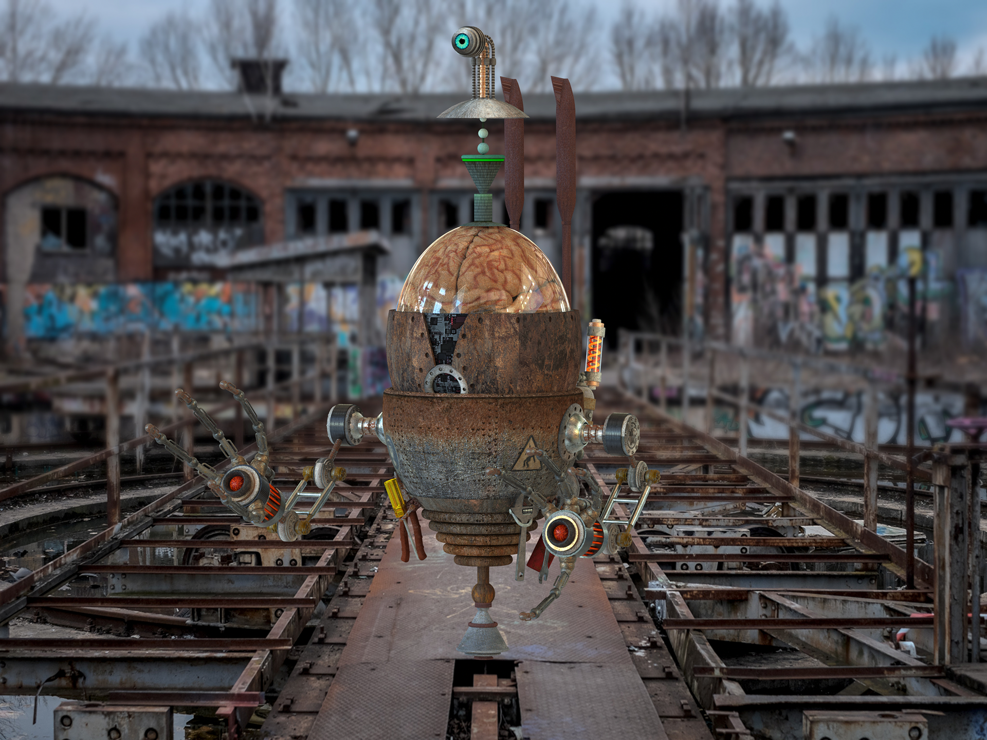 Custodial Maintenance Robot