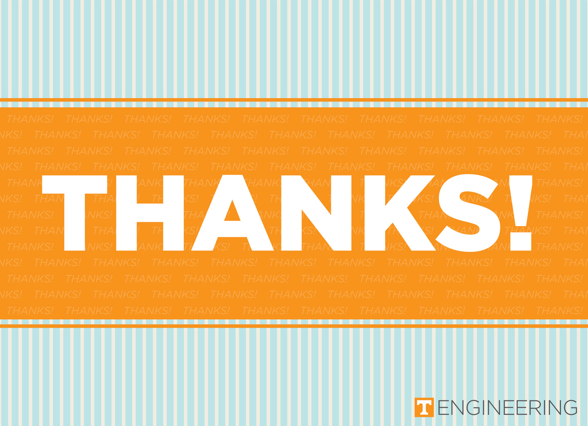  5" x 7" Note Cards featuring the University of Tennessee Tickle College of Engineering's new engineering complex, students and engineering professors. Photoshop & Illustrator