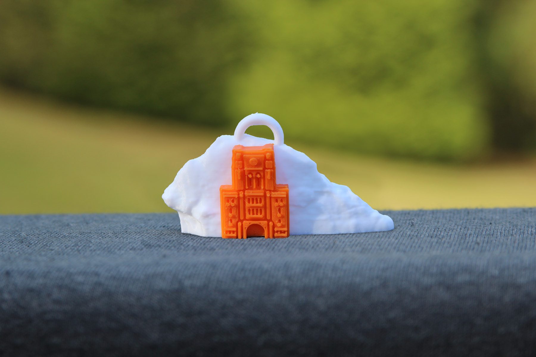 Ayres Hall Orange & White