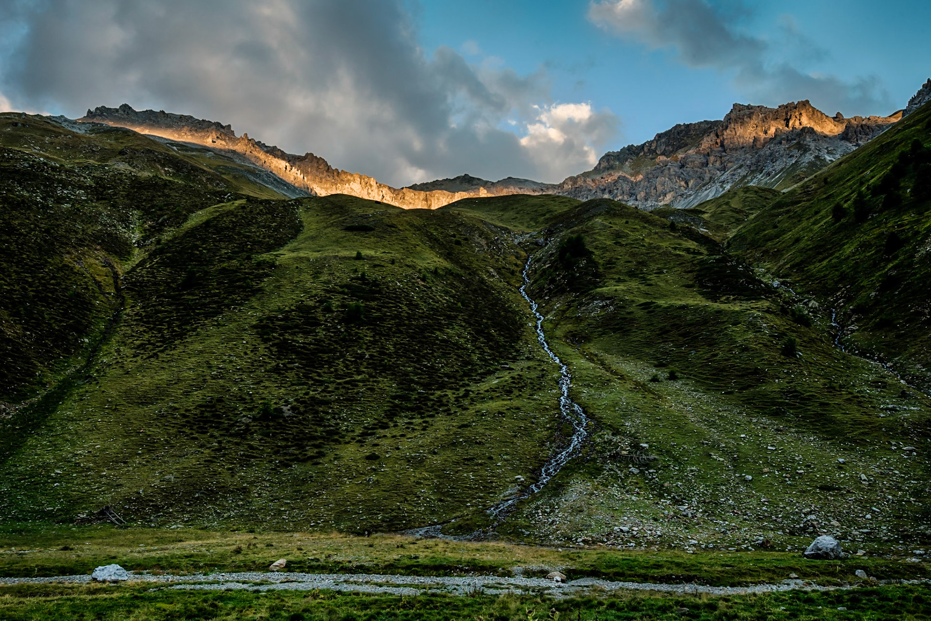 Sunrise at 2300m