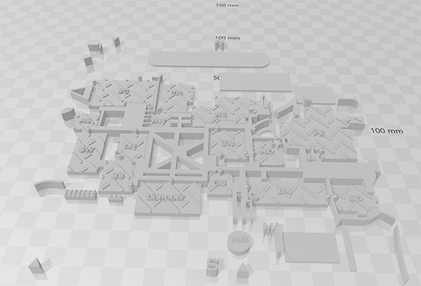 JASON SCOTT - Tactile Map for STLCC Meramec