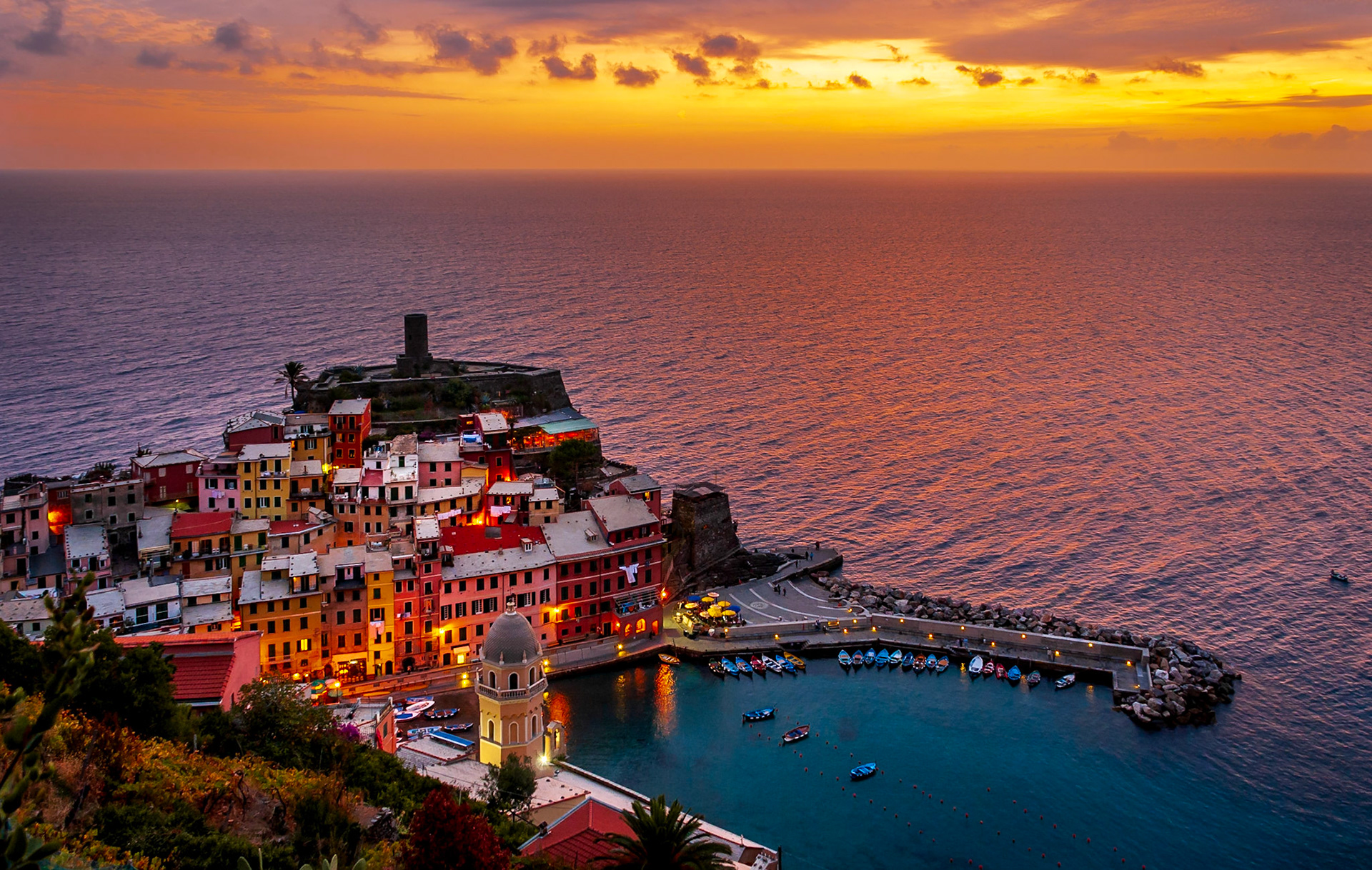 Vernazza sunset