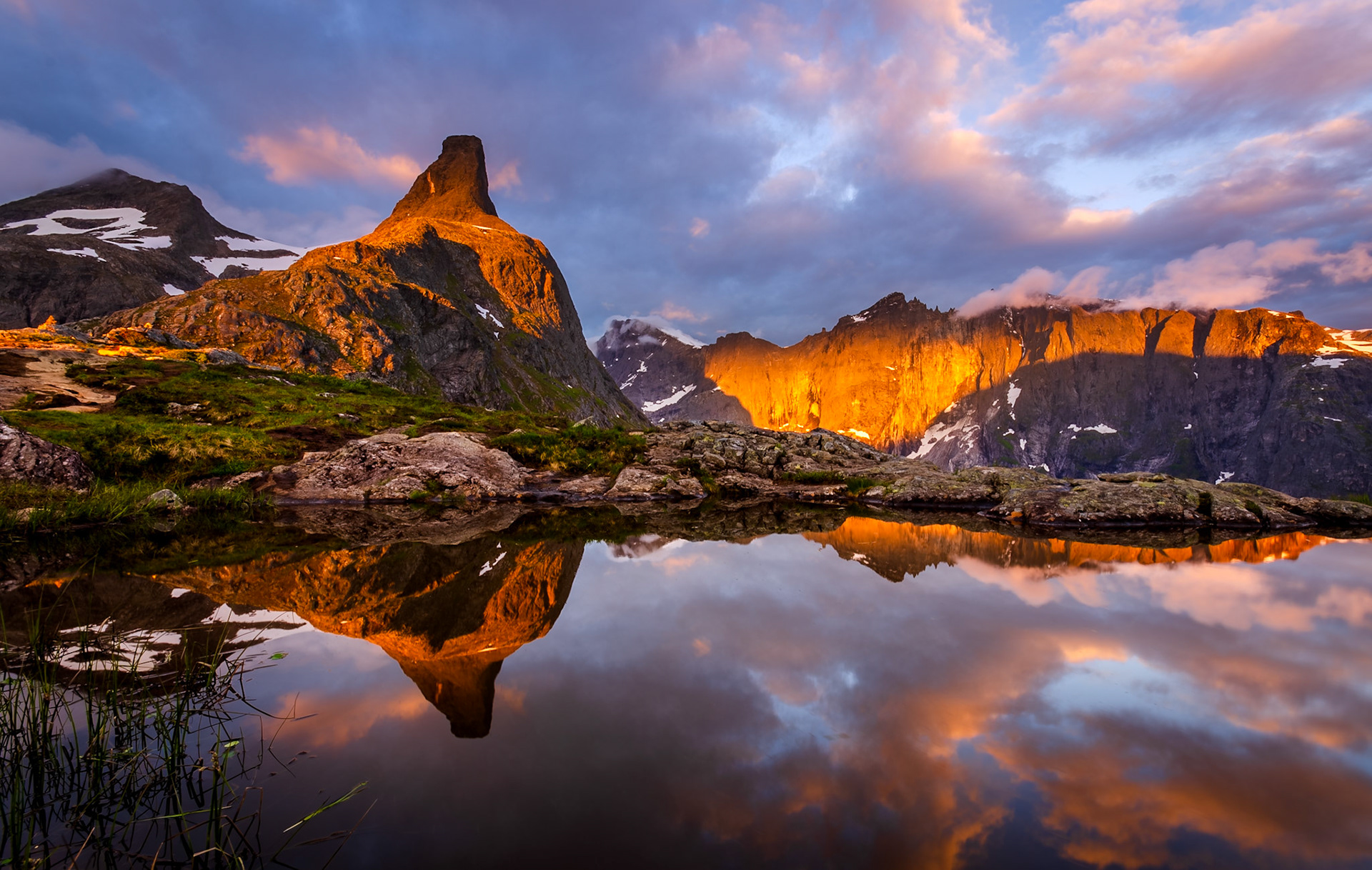Romsdalshorn fra Litlefjellet
