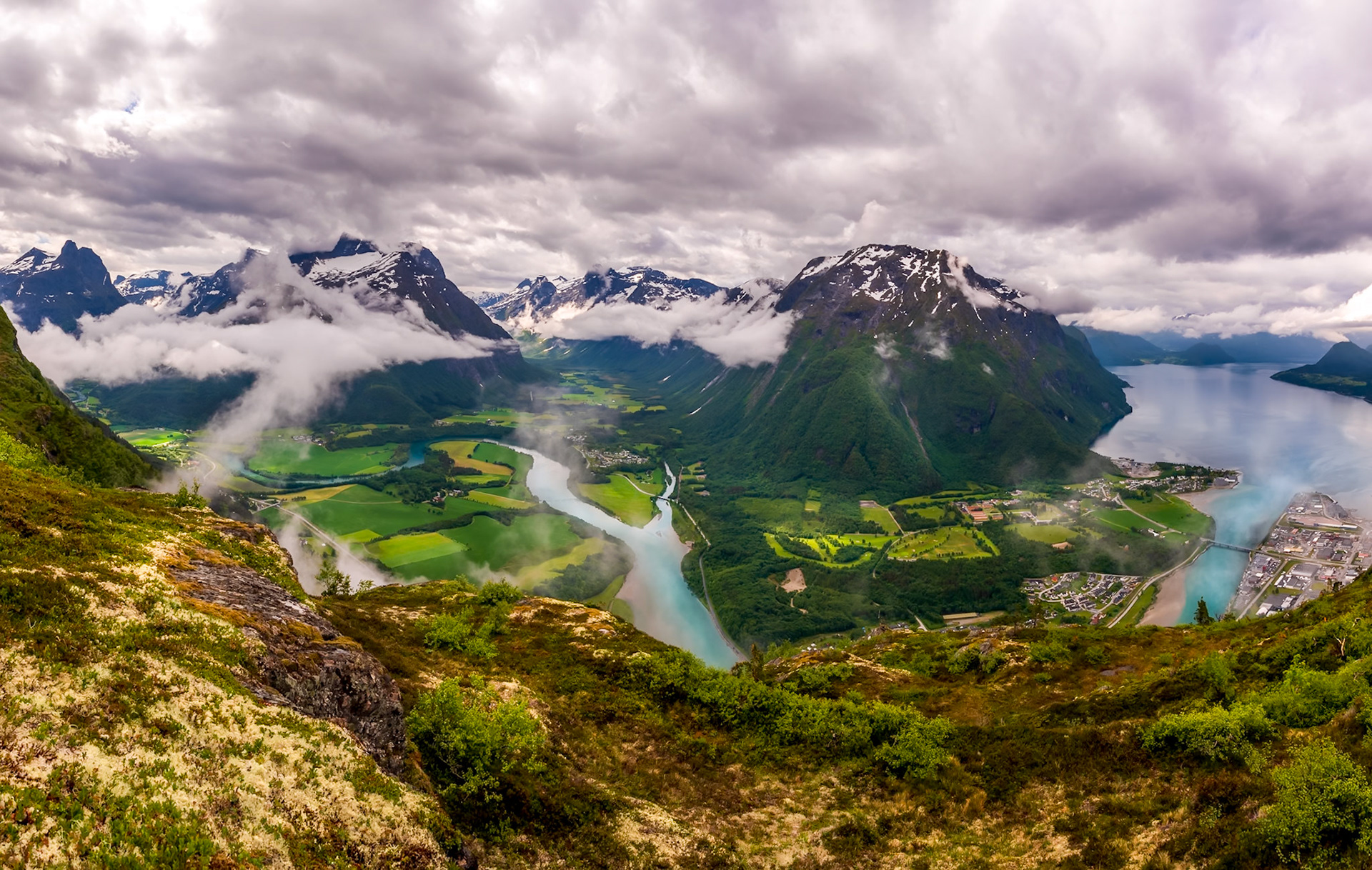 Aksla, Åndalsnes