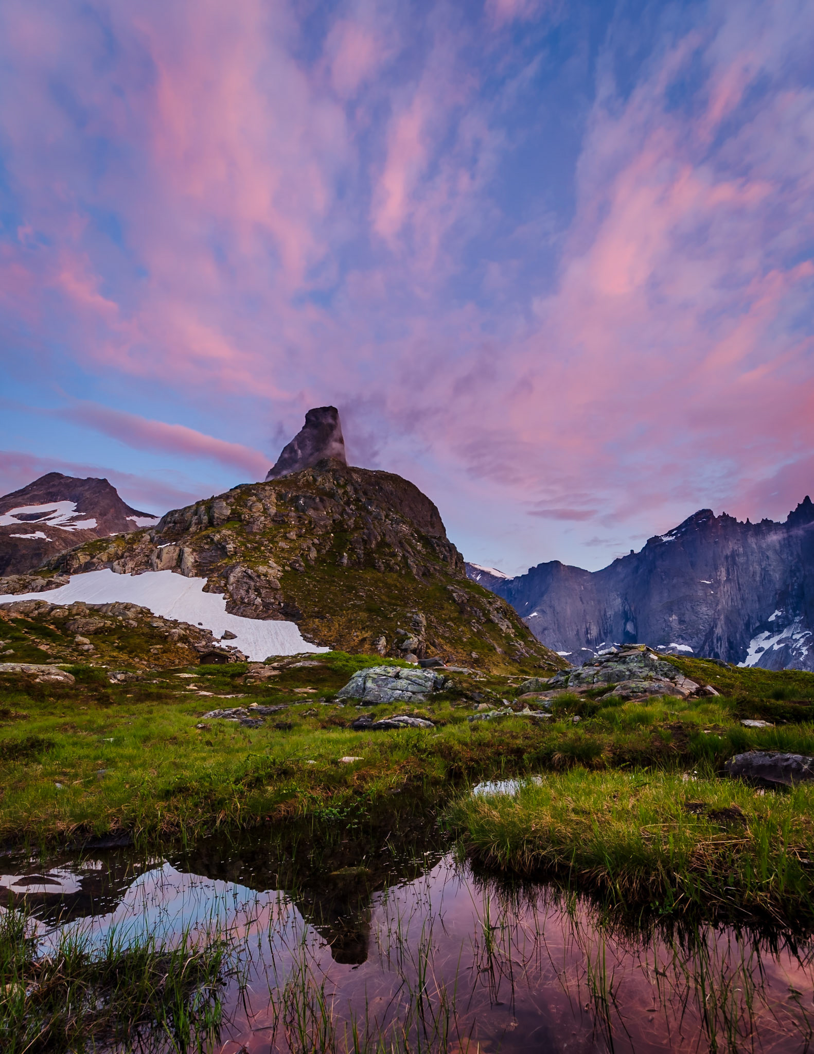 Romsdalshorn fra Litlefjellet
