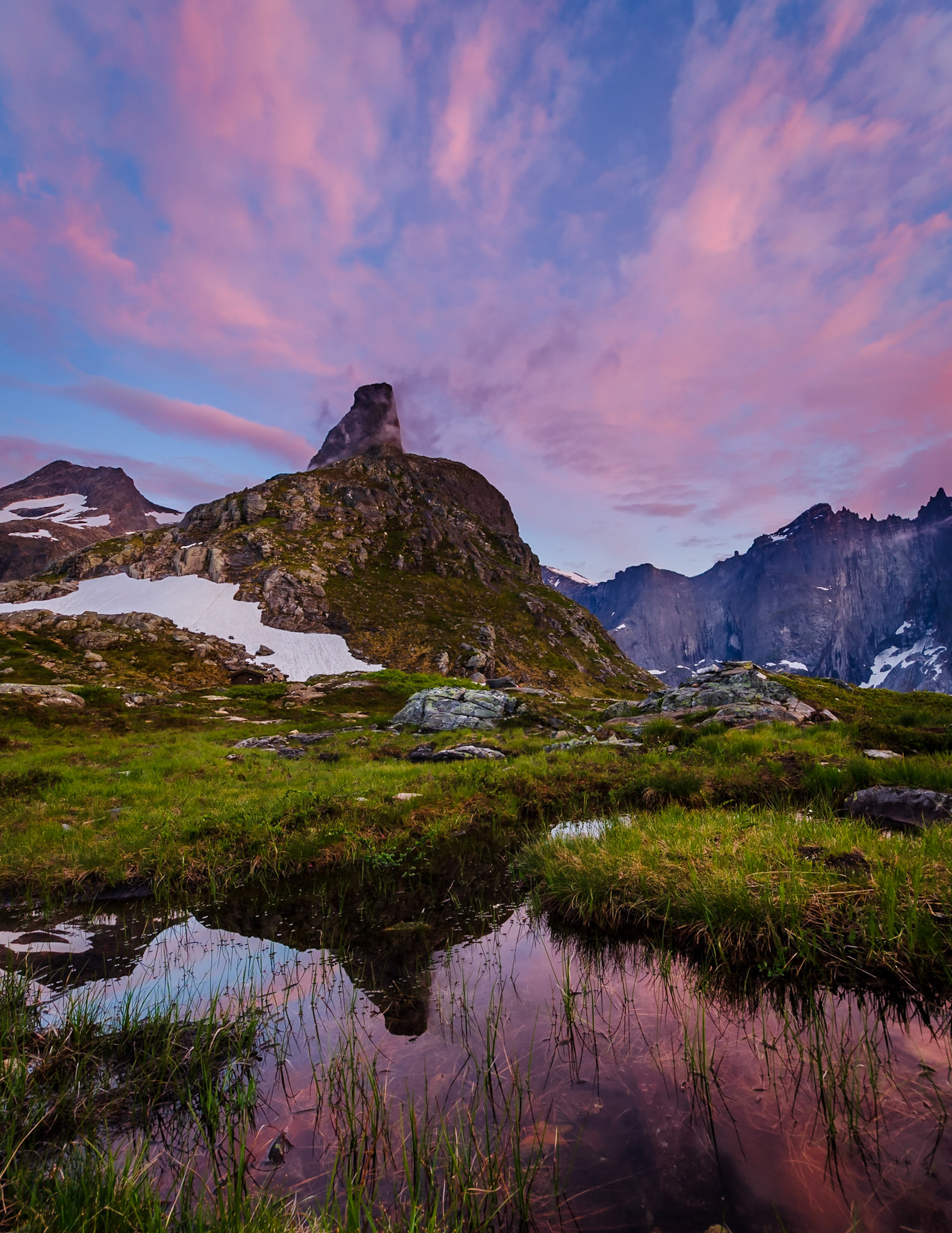 Romsdalshorn fra Litlefjellet