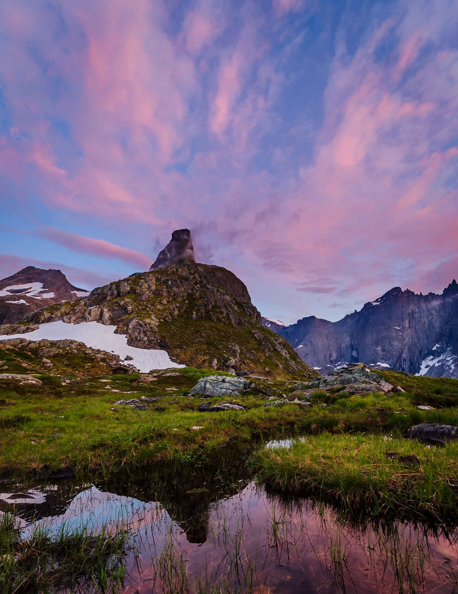 Romsdalshorn fra Litlefjellet