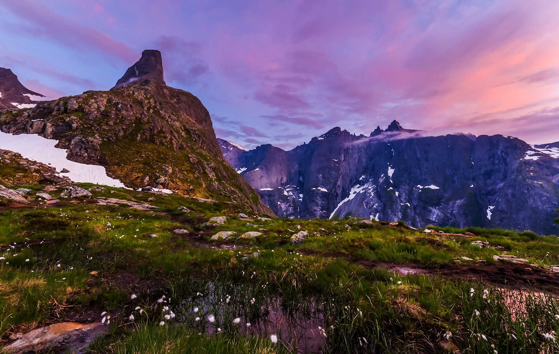 Romsdalshorn fra Litlefjellet