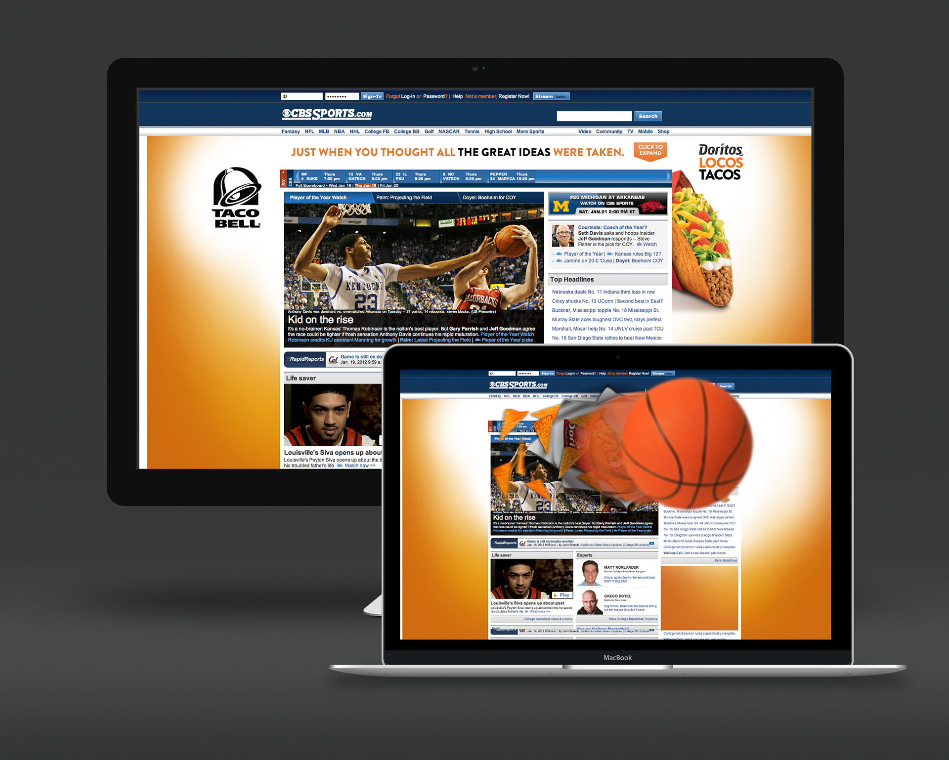 Doritos Locos Tacos Web Takeover