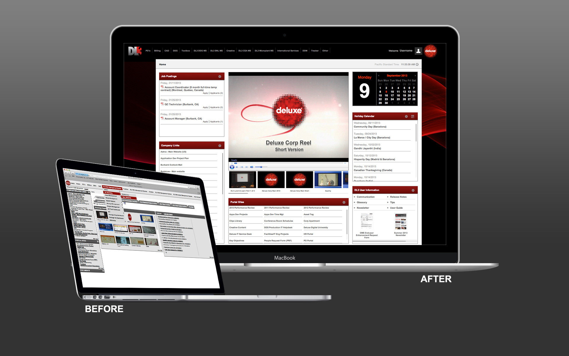 Deluxe - Company Intranet