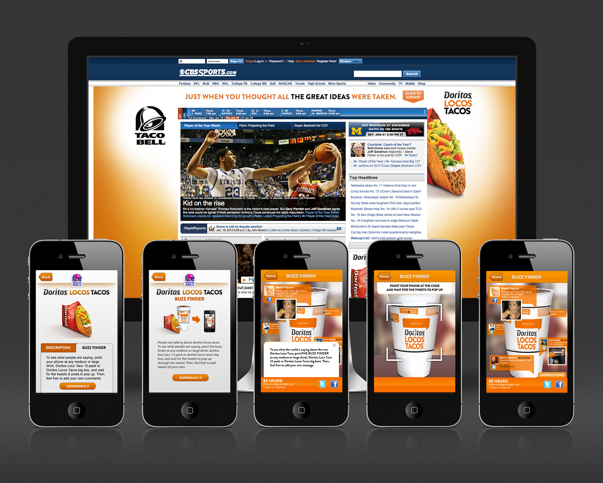 Doritos Locos Tacos Mobile App