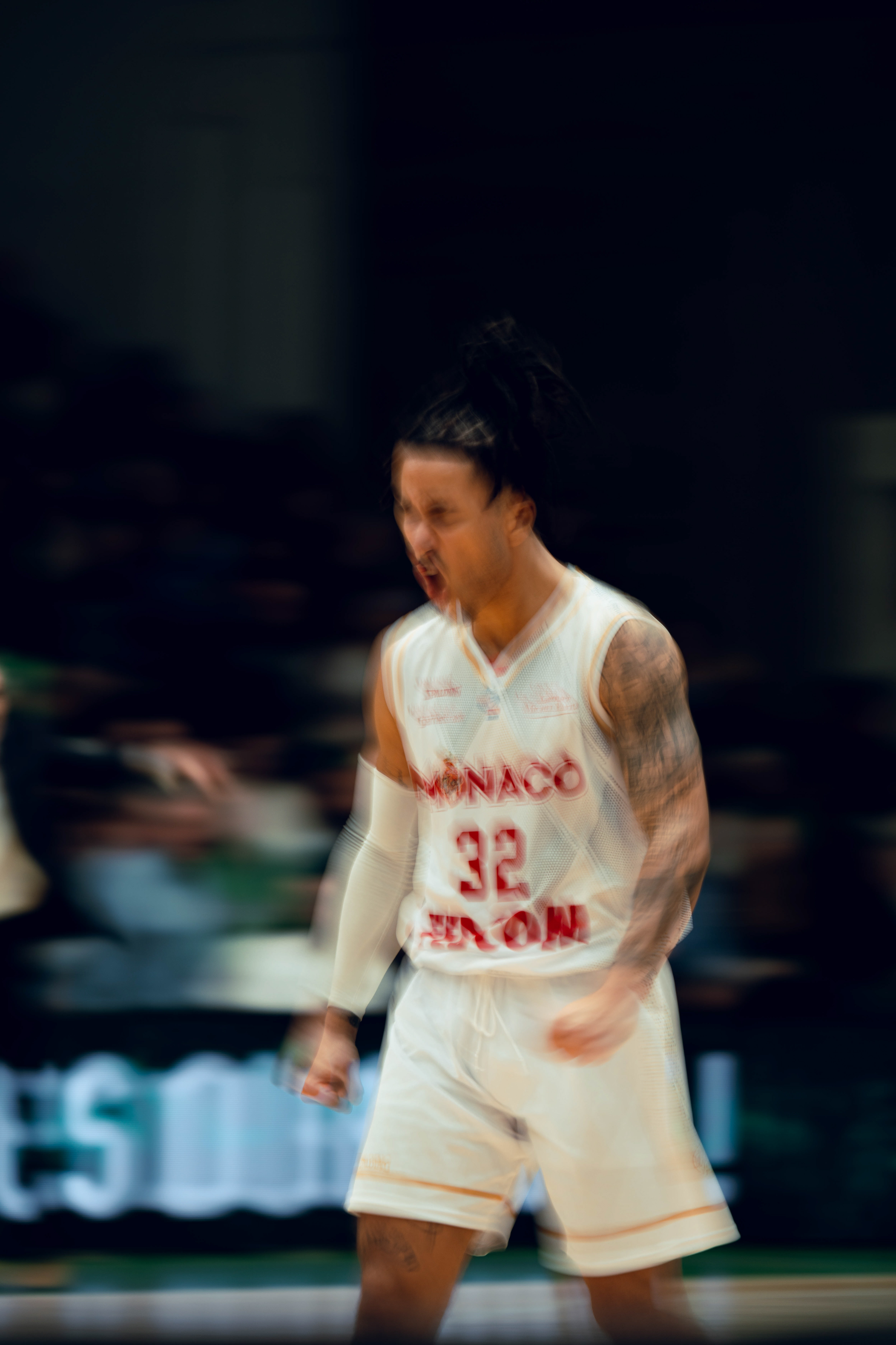 Matthew Strazel showing off some warrior joy