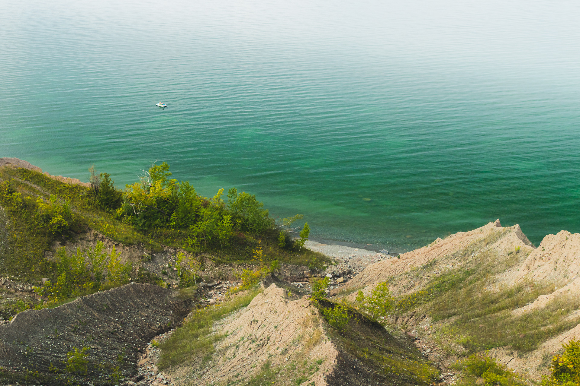 Bluffs along Lake Ontario
