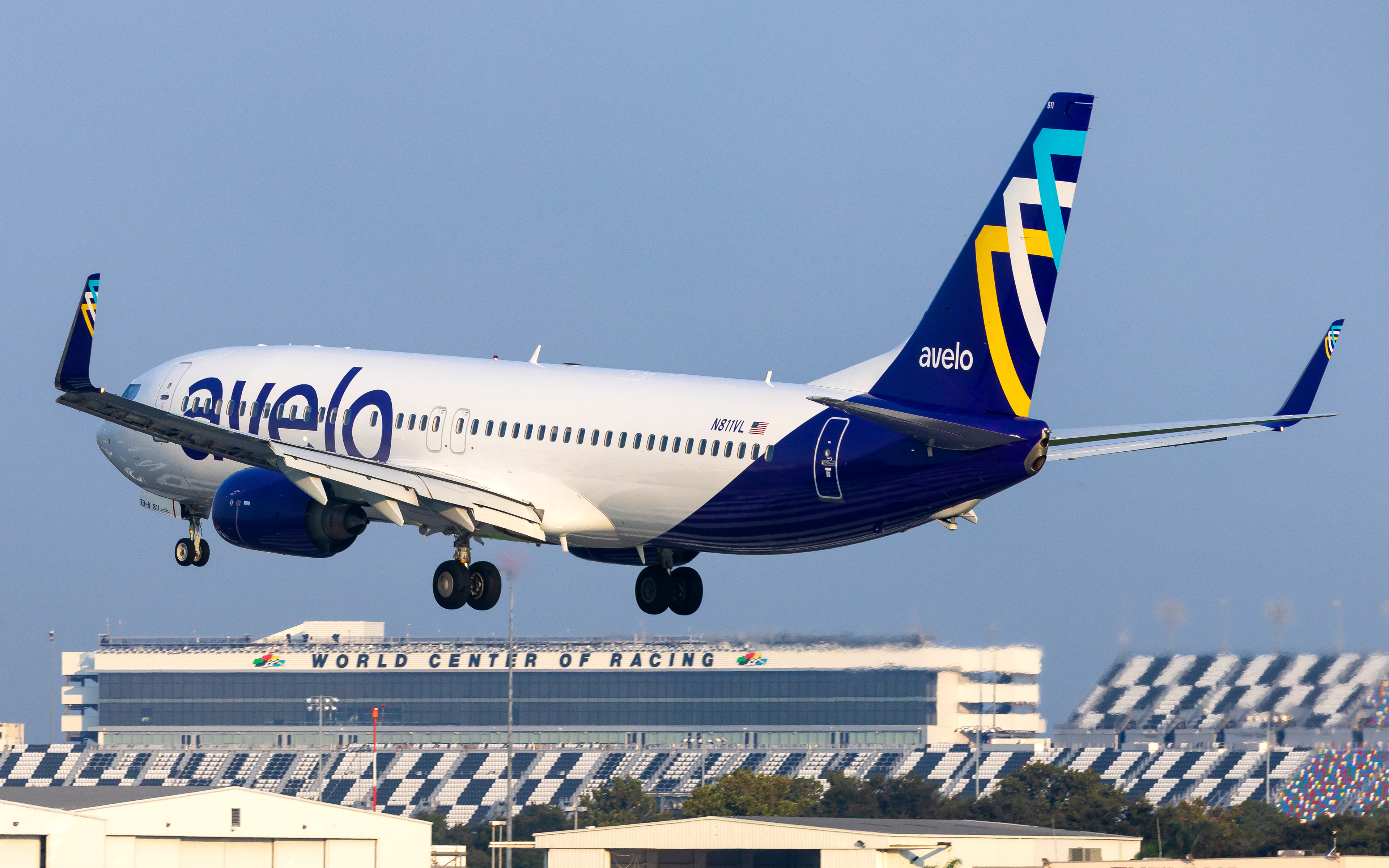 Avelo Boeing 737-800 in Daytona Beach, FL